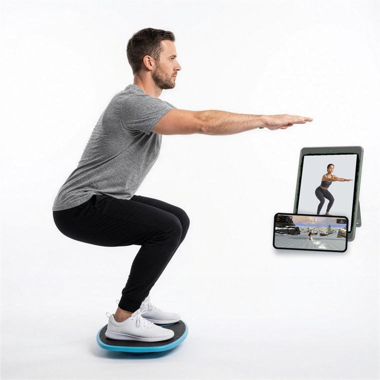 Q-M1 Shoes, shallow squat